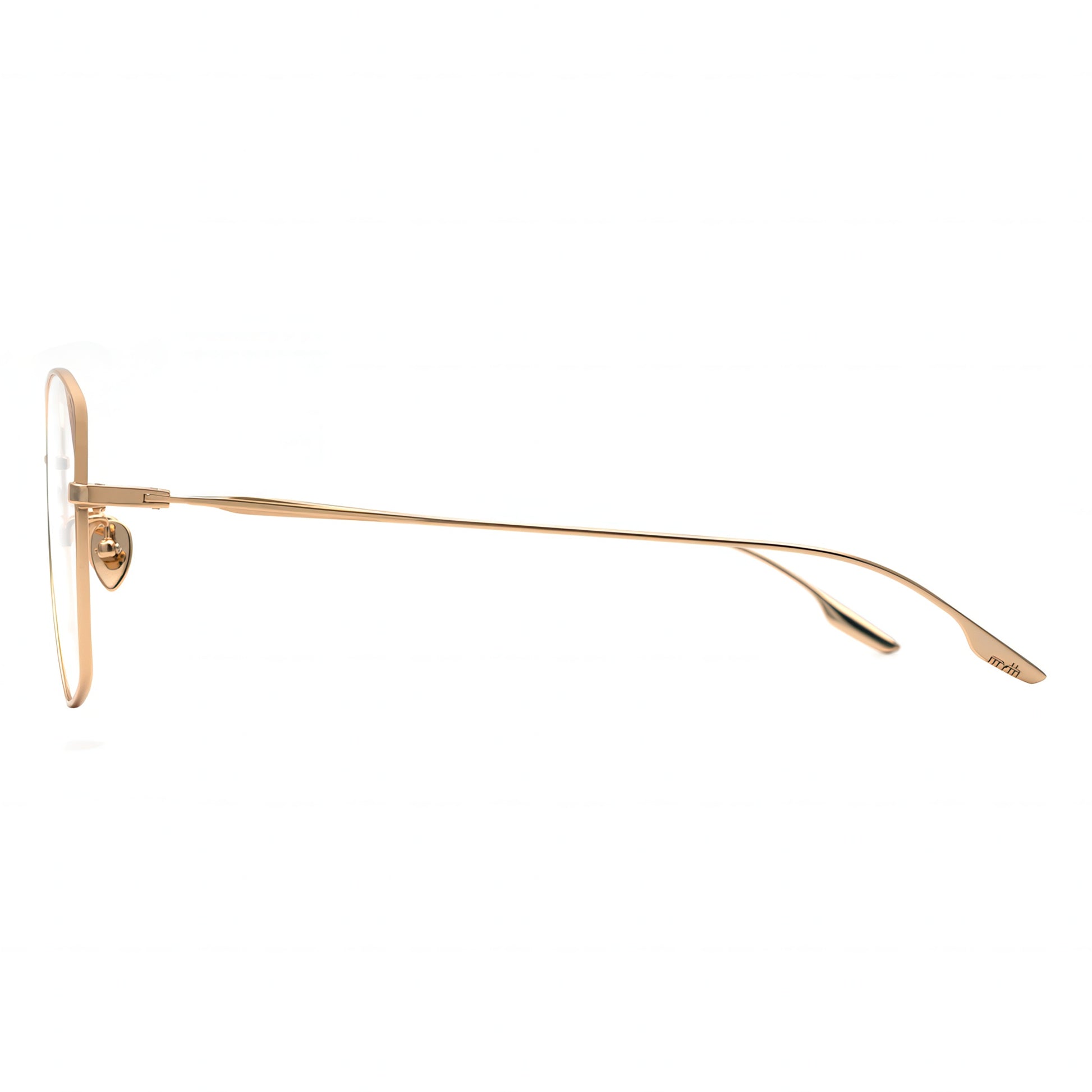 gold eyeglasses