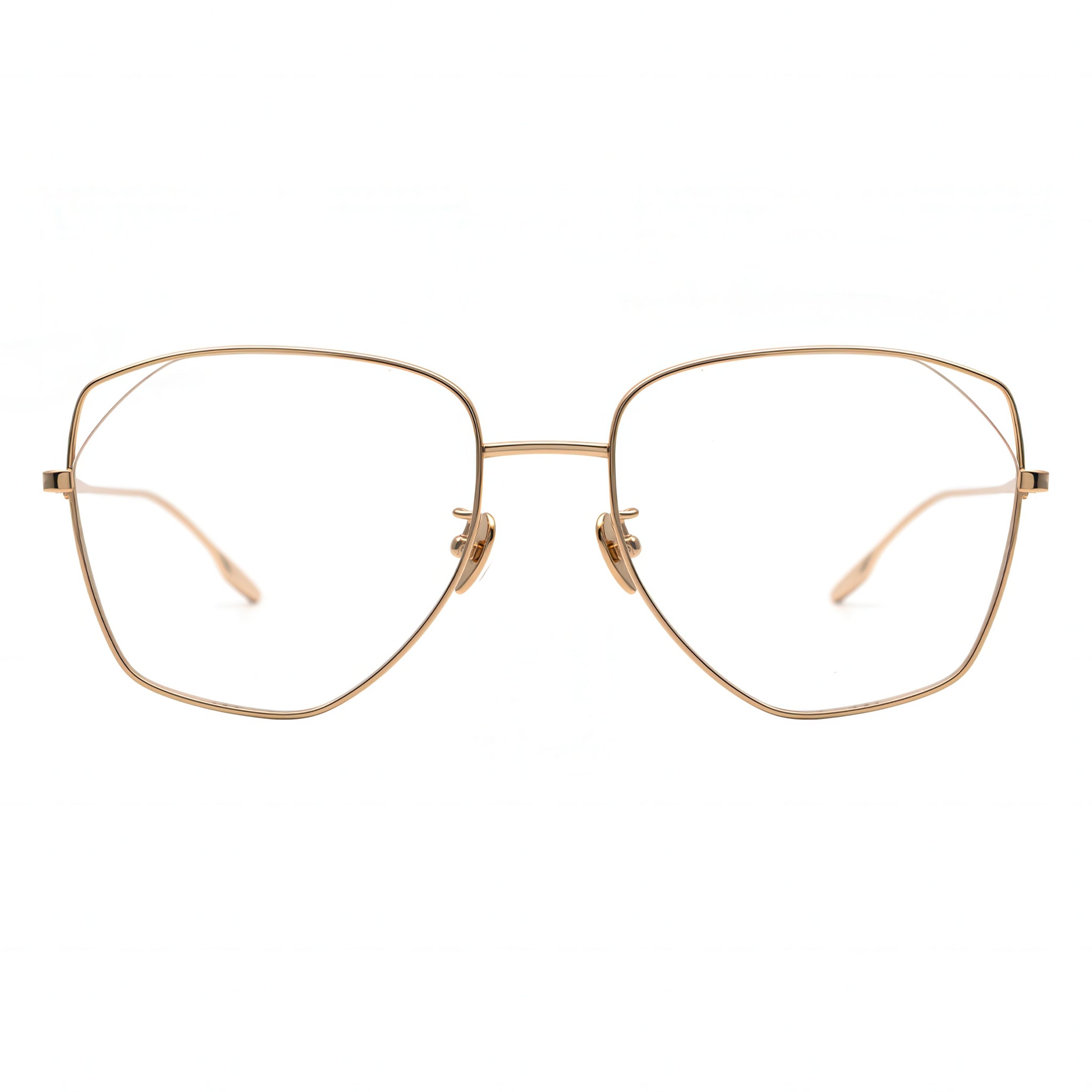 gold eyeglasses
