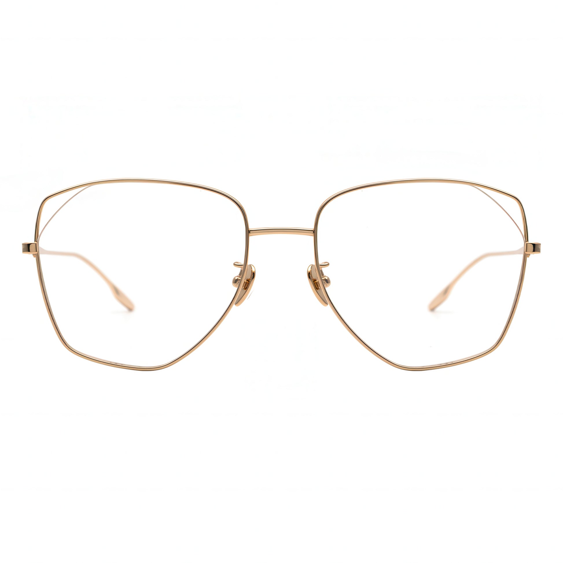 gold eyeglasses