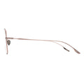 rose gold temple of eyeglasses