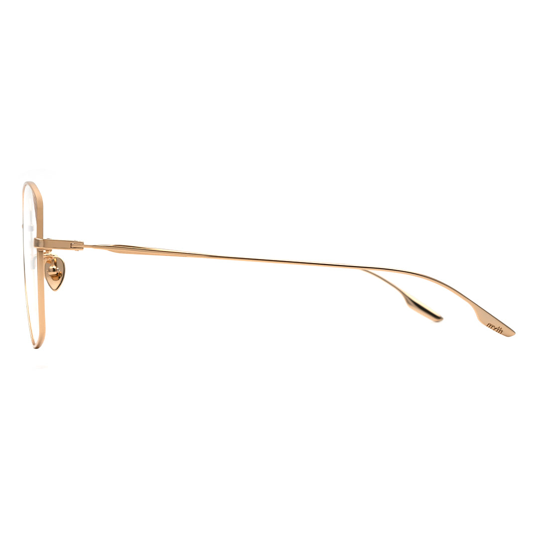 gold temple eyeglasses