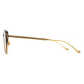 gold eyeglasses