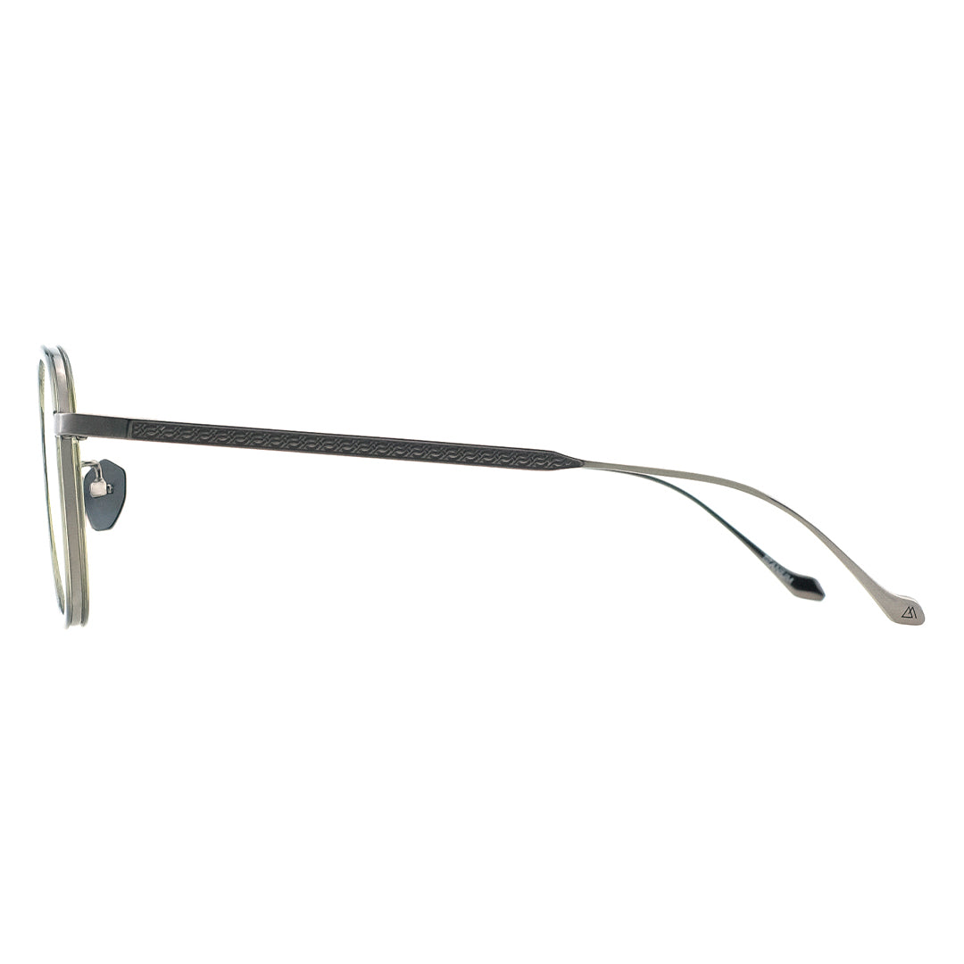 silver round glasses