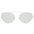 MYTH Greece ARROWS retro cat eye light grey sunglasses, metal frame sunglasses,  sunglasses in 70s retro for womens and ladies