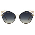 MYTH GREECE LETHE cat eye dark sunglasses polarized womens ladies,thin gold metal frame sunglasses retro vintage 
