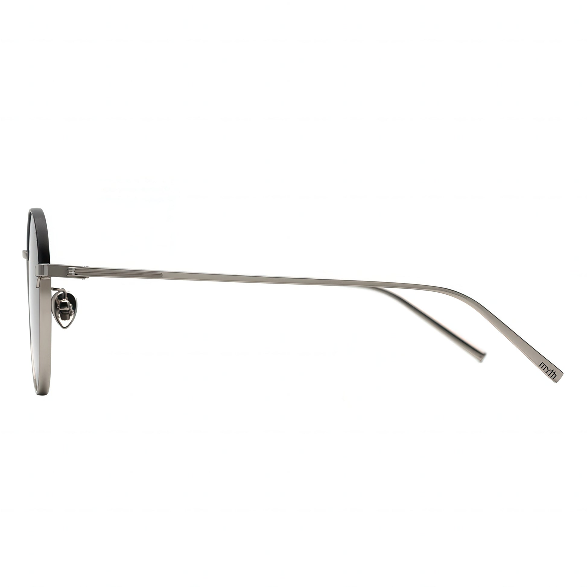 Silver sunglasses with thin frame