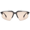 MYTH GREECE GALLANT browline futurist sunglasses half rim sunglasses light pink punk glasses silver metal frame mens and womens 