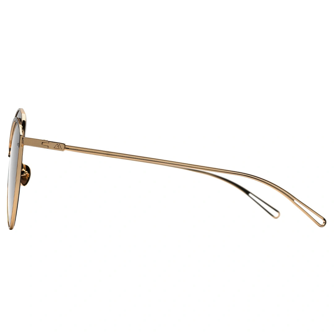 MYTH GREECE ANAIDEIA brown sunglasses gold metal frame sunglasses woman and men's sunglasses