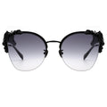 MYTH GREECE M4 ELATION women's metallic cat-eye blacksunglasses gold frame grey lens with adjustable nose pad ladies newest sunglasses