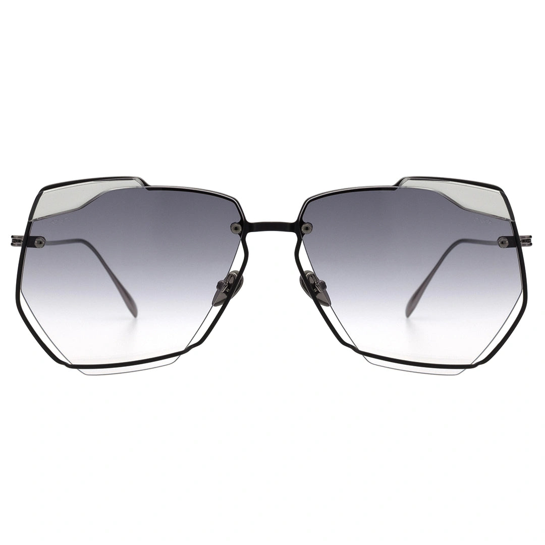MYTH GREECE ESCHER geometric sunglasses grey thin metal frame aviators vintage retro elegant sunglasses
