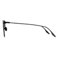 Facade browline metal sunglasses thin frame metal sunglasses with black metal frame