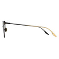 Facade browline metal sunglasses thin frame metal sunglasses with gold metal frame