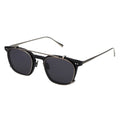 MYTH Greece FANTASY square round black sunglasses thin metal frame with double bridge design in 70s retro vintage oval mens and womens