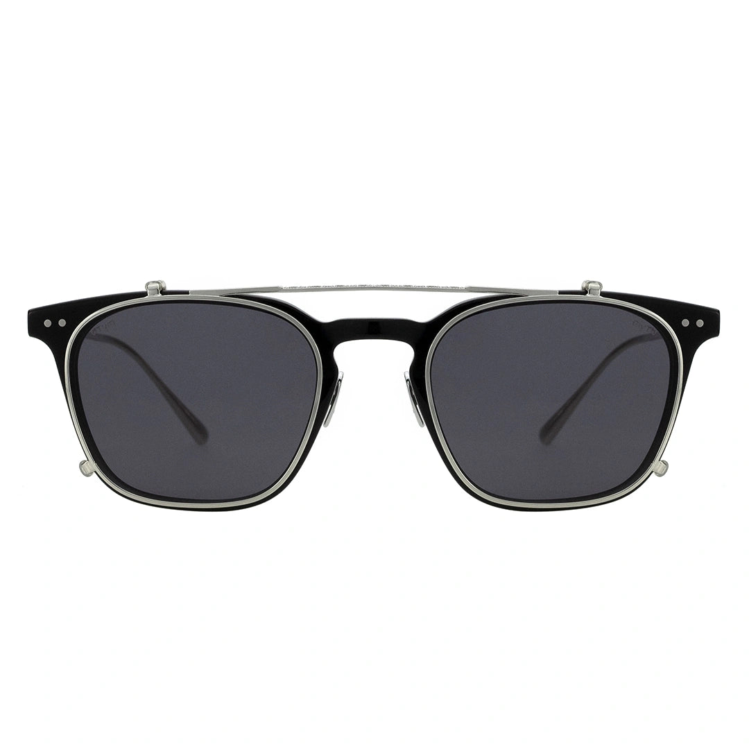 MYTH Greece FANTASY square round black sunglasses thin silver metal frame with double bridge design in 70s retro vintage oval mens and womens