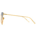 LUCID blue pink gradient sunglasses, gold sunglasses,  geometric sunglasses 