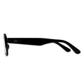 Black sunglasses with mythgreece eyewear logo