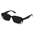 Black rectangle sunglasses 