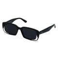 MythGreece Black sunglasses narrow rectangle