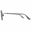 Sunglasses with a thin metal acetate mixed frame 