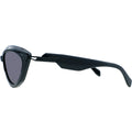 Hinthial wrap around cat eye sunglasses black frames 