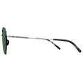 Rimless aviator sunglasses
