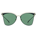 MYTH GREECE FAERIE butterfly green lens  sunglasses, metal frame sunglasses for mens and womens

