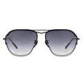 MYTH GREECE Flie aviator sunglasses grey lens navigator sunglassses thin metal frame in 70s  retro vintage aviator mens and womens for small face

