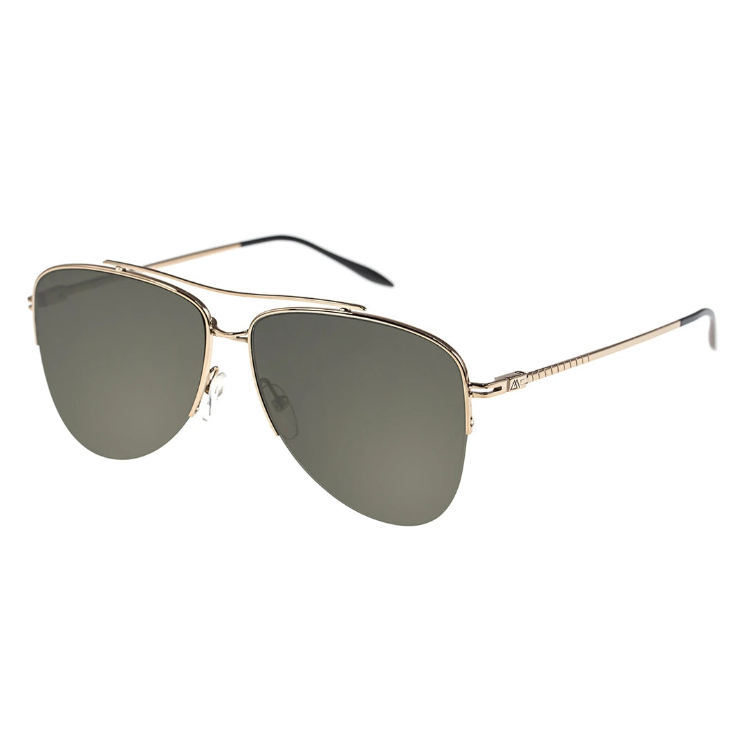 MYTH GREECE HEPHAESTUS deep green aviator sunglasses, metal frame sunglasses with double bridge design mens and womens navigator sunglasses
