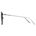 MYTH GREECE HESTIA round browline black sunglasses, thin metal frame sunglasses mens and womens. Best sunglasses for wide faces and retro 70s sunglasses
