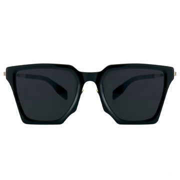 MYTH GREECE Reins d frame sunglasses thin gold metal and black frame with adjustable nose pad womens and mens luxury vintage retro.  Thin frame sunglasses for headset​.