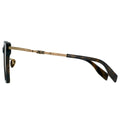 MYTH GREECE Reins d frame sunglasses thin gold metal and black frame with adjustable nose pad womens and mens luxury vintage retro. Thin frame sunglasses for headset​.