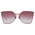MYTH GREECE SERPENTINE red sunglasses red and gold metal frame with adjustable nose pad