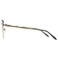 MYTH GREECE WHISKER square light grey sunglasses, gold metal frame sunglasses, with adjustable nose pad mens and womens 