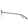 MYTH GREECE WHISKER square light grey sunglasses, silver metal frame sunglasses, with adjustable nose pad mens and womens 