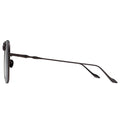 MYTH GREECE YIN YANG retro aviator sunglasses black lens thin metal frame with adjustable nose pad mens and womens
