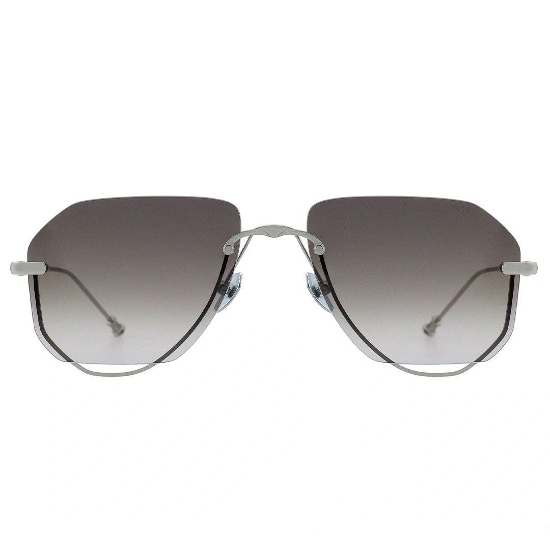 MYTH GREECE Έρως rimless aviator sunglasses black lens thin metal frame with adjustable nose pad mens and womens
