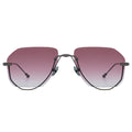 MYTH GREECE Έρως rimless aviator sunglasses red lens thin metal frame with adjustable nose pad mens and womens
