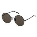 MYTH Greece  CIR ZERO dark
retro round sunglasses black, thin metal frame sunglasses with adjustable nose pad, sunglasses in 70s