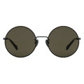 MYTH Greece  CIR ZERO dark
retro round sunglasses black, thin metal frame sunglasses with adjustable nose pad, sunglasses in 70s