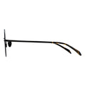 MYTH Greece  CIR ZERO dark 
retro round sunglasses black, thin metal frame sunglasses with adjustable nose pad, sunglasses in 70s
