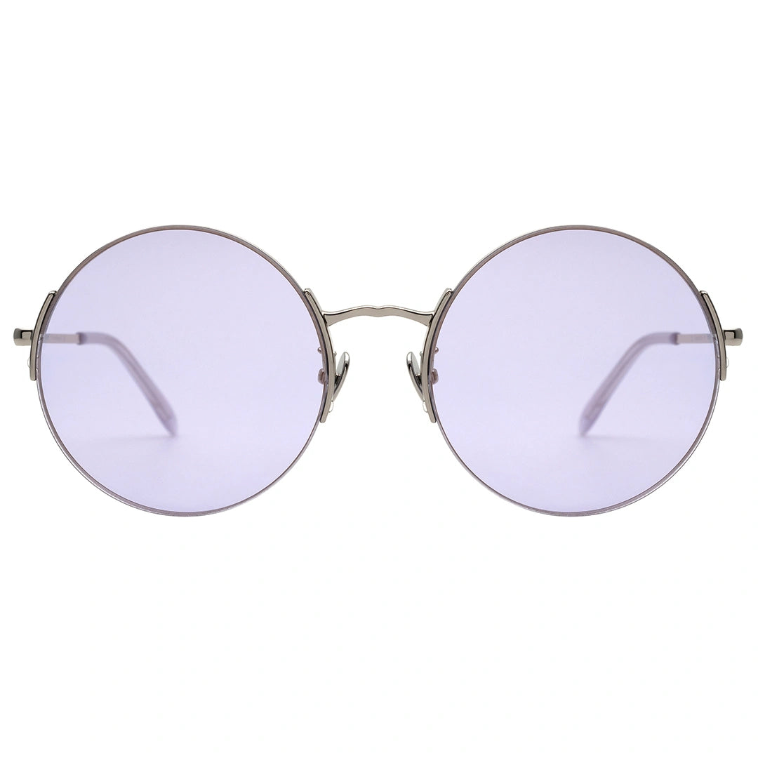 MYTH Greece Arete retro round sunglasses thin metal frame and purple lens  sun ladies and womens round sun glass