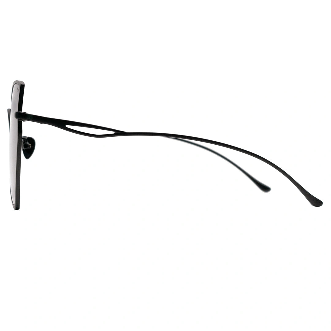 Myth Greece OUTLIER cat eye and butterfly shape sunglasses black metal frame with adjustable nose pad ladies and womens
