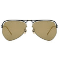 Myth Greece Roman aviator sunglasses khaki lens thin gold metal frame with adjustable nose pad navigator sunglasses mens and womens
