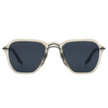 Myth Greece TANNING square clear sunglasses blue grey lens womens and mens summer simplistic iconic classic sporty style with adjustable nose pad
