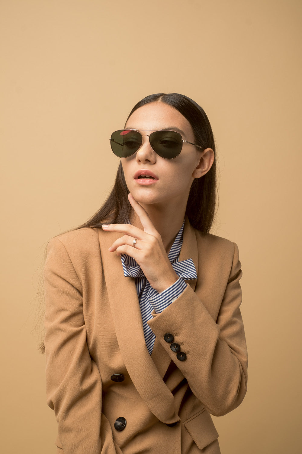 MYTH Greece AVA ZERO retro metallic aviator mirrored sunglasses, thin metal frame sunglasses for mens and womens in sunglasses 70s
